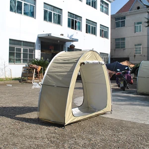 خيام الدراجة مع 2 باب كبير ، سهولة الوصول إلى الدراجات ، غطاء الدراجة ، حظائر حديقة الدراجات النارية ، أفضل 12 خيمة دراجة نارية مبيعة - رقم 3