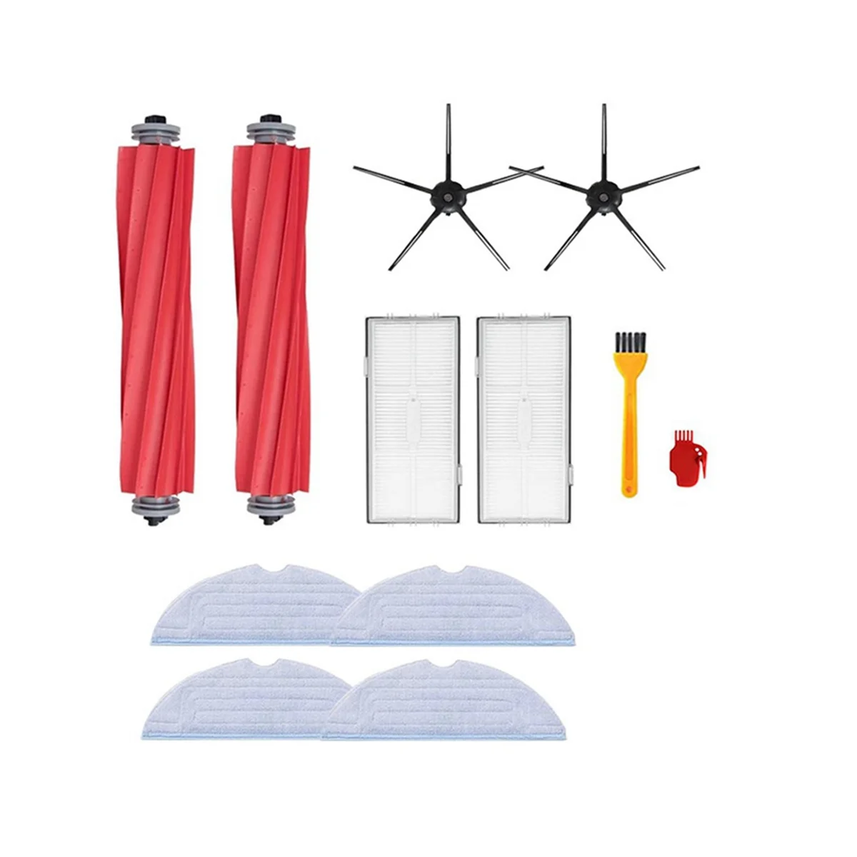 Szczotka do mopów z filtrem HEPA do S7 S70 S7Max S7 MaxV T7S Plus zestaw części do czyszczenia próżniowych