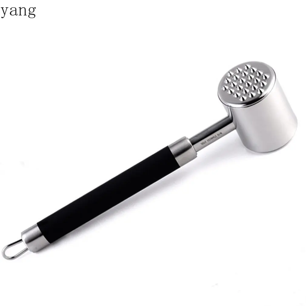 LMM Stainless Steel Meat Hammer Slack Meat Steak Hammer Kitchen Utensils Tableware New Arrival