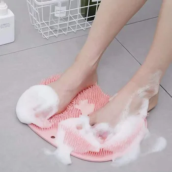 욕실 벽걸이 실리콘 목욕 마사지 매트, 발 목욕 매트, 발 마사지 매트, 발 마사지기, 등 와셔, 1 개 Best5 욕실 벽걸이 실리콘 목욕 마사지 매트, 발 목욕 매트, 발 마사지 매트, 발 마사지기, 등 와셔, 1 개 Best5