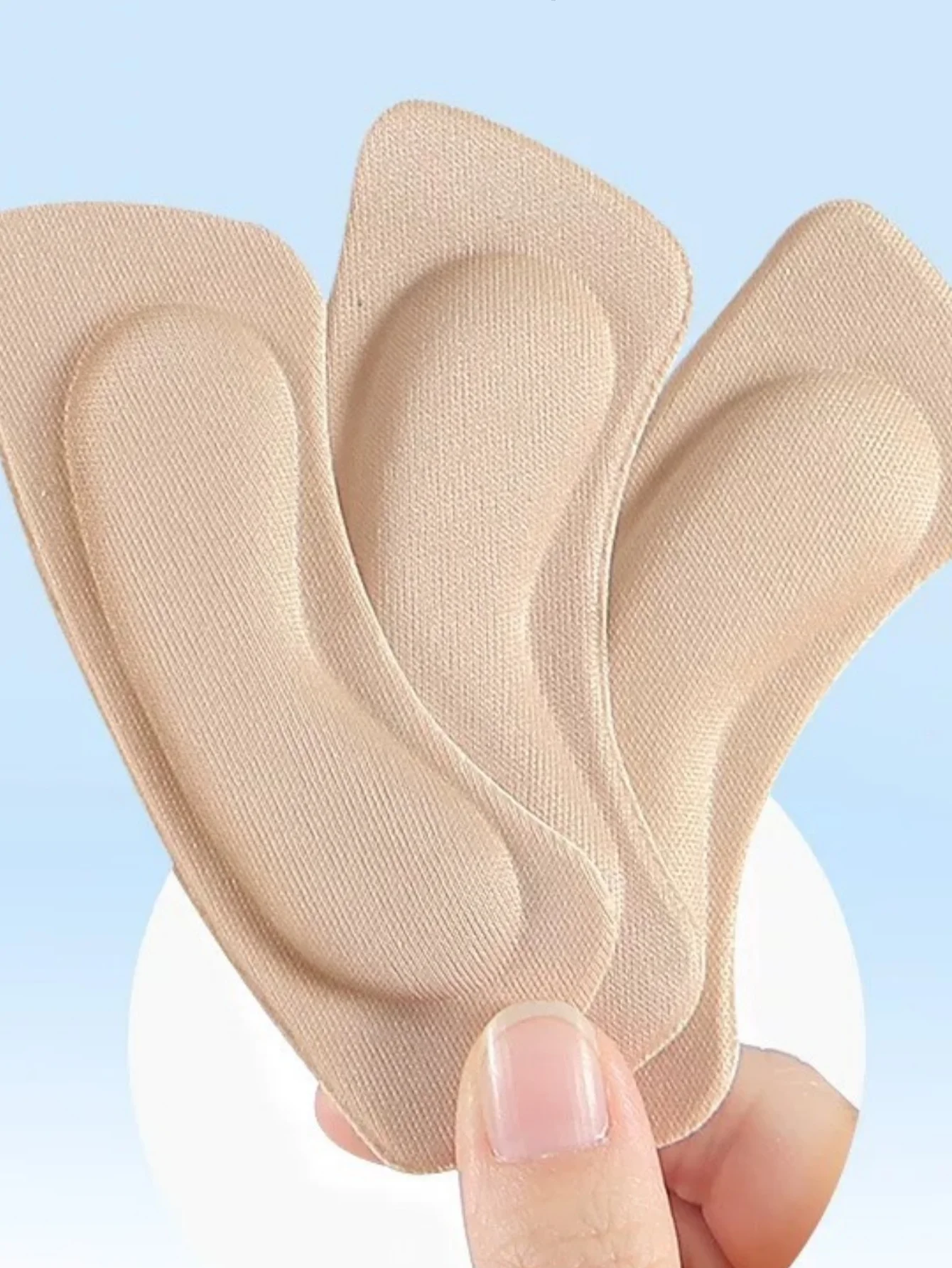 6 Pair Of Wear Resistant Heel Pad Self Adhesive Protection Pad Can ImproveThe Fit And Comfort Shoe Prevent Slipping Water Bubble