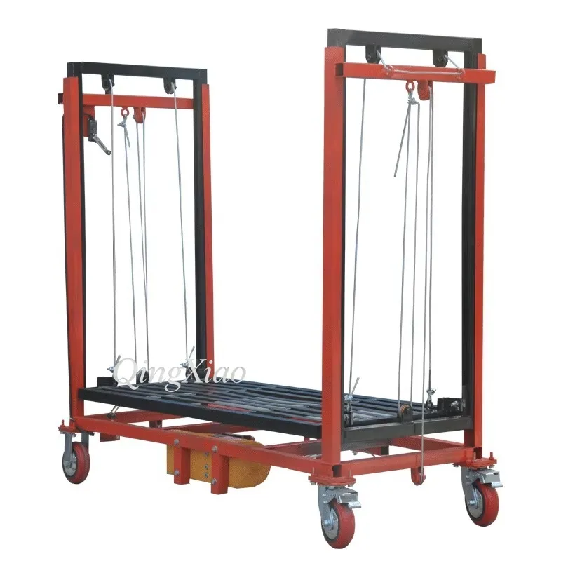 Stable Lifting Scaffolding For House Renovation Building Construction Wall Repair High Altitude Component Installation Job Using