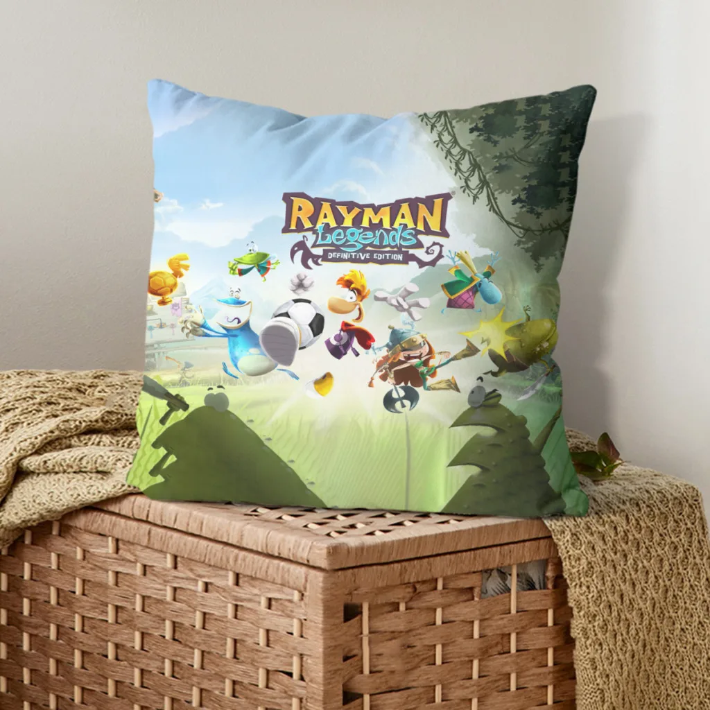 غطاء وسادة مع جلد الخوخ لأريكة غرفة المعيشة ، 45x45 ، شخصيات كارتونية ، لعبة ، للمنزل ، غرفة النوم