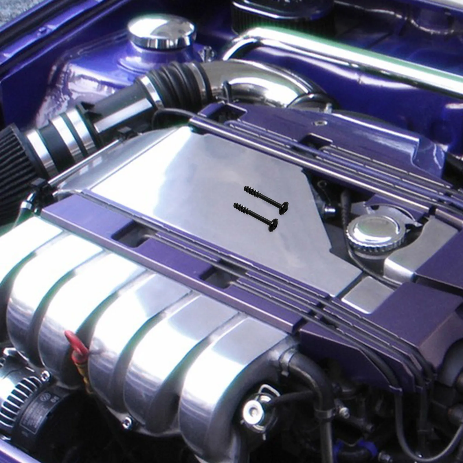 

2pcs Filter Box Cover Screw Bolts For Car Air Cleaner Durable Engine Replacement Parts Air Filter Supplies Automotive