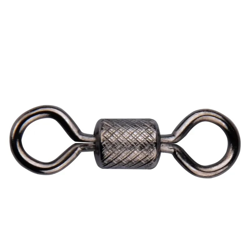 

DIF-hsFishing Swivel Connector Solid Ring Rolling Rotator for Safety Kana Hook Suitable for Fishing Accessories