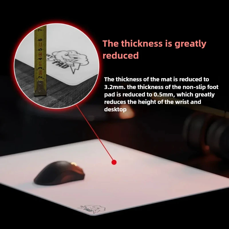 Skypad 3.0 Cloud Glass Grade A Gaming Mouse Pad Smooth Surface Upgrade Coated Large Desk Mat FPS Game Accessories Limited Copy