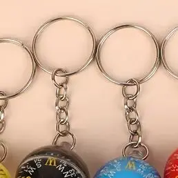 

Compact EDC Compass Keychain with Accurate Direction: Essential for Travel, Hiking, and Camping