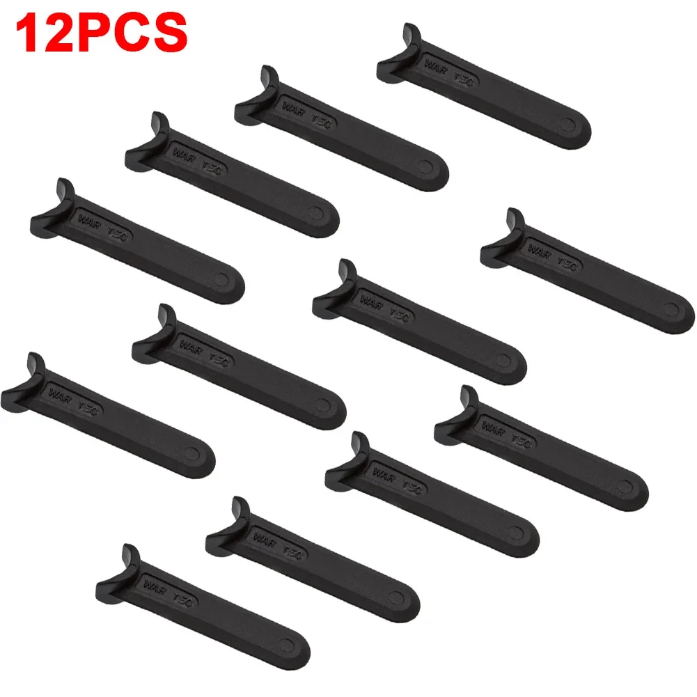 12pçs lâminas de corte de plástico para flymo microlite minimo hovervac mow vac ferramentas elétricas de jardim acessórios de substituição