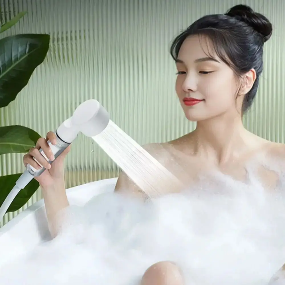 

Reduces Dry Itchy Skin Detachable Shower Head 3 Modes Mini Sprinkler Sprayer Head Filter Handheld Shower Sprayer Hotel