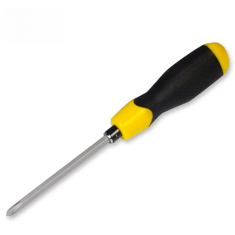 

Double-ended rubber handle, dual-purpose screwdriver, household 2-in-1 cross, one word
