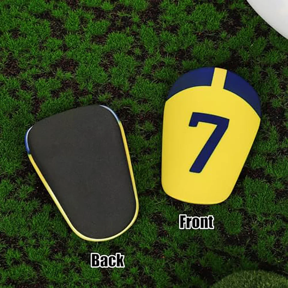 Loogdeel 1 Paar Mini Voetbal Been Beschermende Boord Volwassen Anti Slip Sport Anticollision Jongens Voetbal Scheenbeschermer Legging Ondersteuning Guard