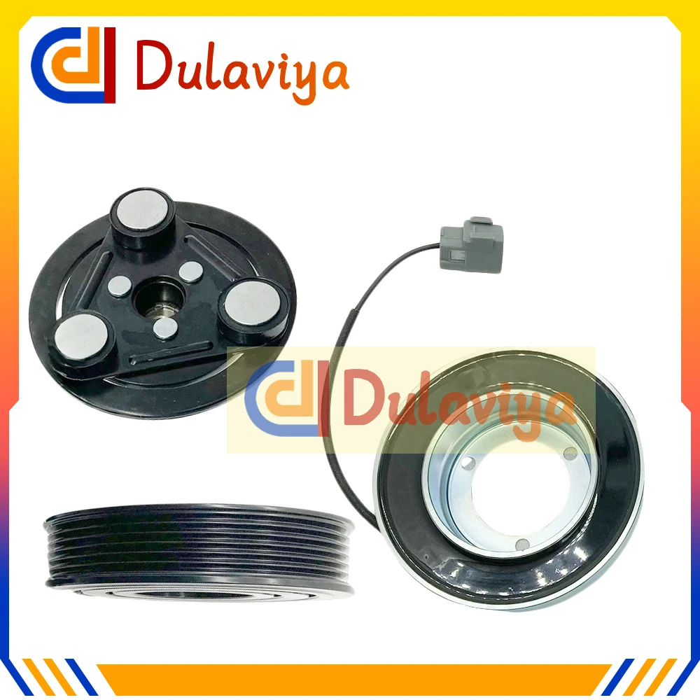 Pulley Kopling Kompresor AC untuk Mazda 3 BK 1.4 1.6 BP4K-61-450D BP4K61K00A BP4K-61-L30A BP4K-61-L30 BP4K61L30 BBP2-61-450A