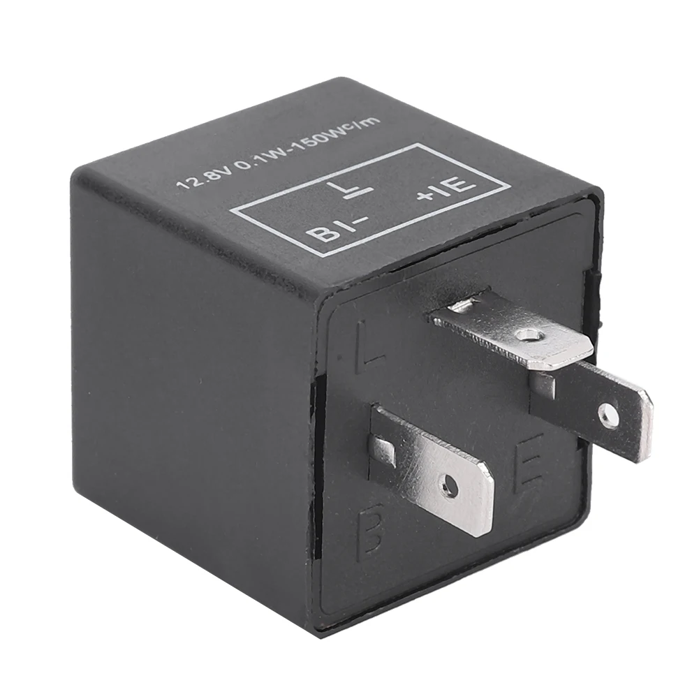 CF14KT  3 Pins 12.8V 0.1W-150W Adjustable LED Turn Light Flasher Flash Relay for Car Car Flasher Relay