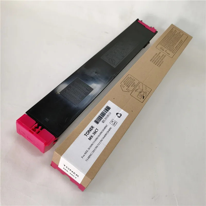 1PC TN BK495g CMY285g Toner Cartridge For Sharp MX-2610N 2615N 3110N 3115N 3140N 3610N 3640N 2618NC 3118NC 3618NC 2648NC MX-36CT