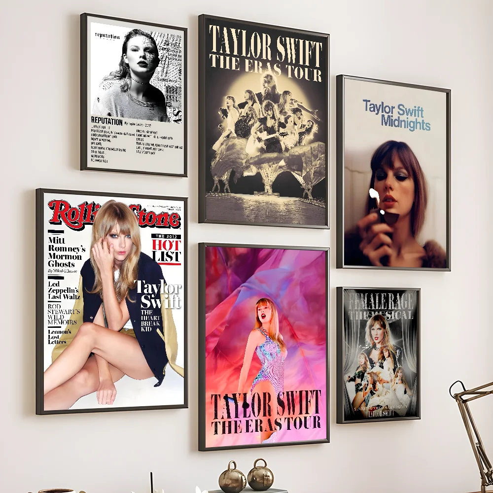 Famous Singer T-Taylor S-SwiftS Poster Home Living Room Wall Room Bed Bedroom Home Decoration