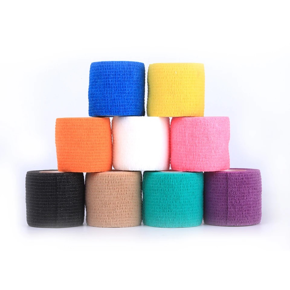 1/5/10/20PCS Disposable Tattoo Bandage Self-adhesive Non-woven Elastic Sport Wrap Bandage Tape Tattoo Equipment Accessories Tool