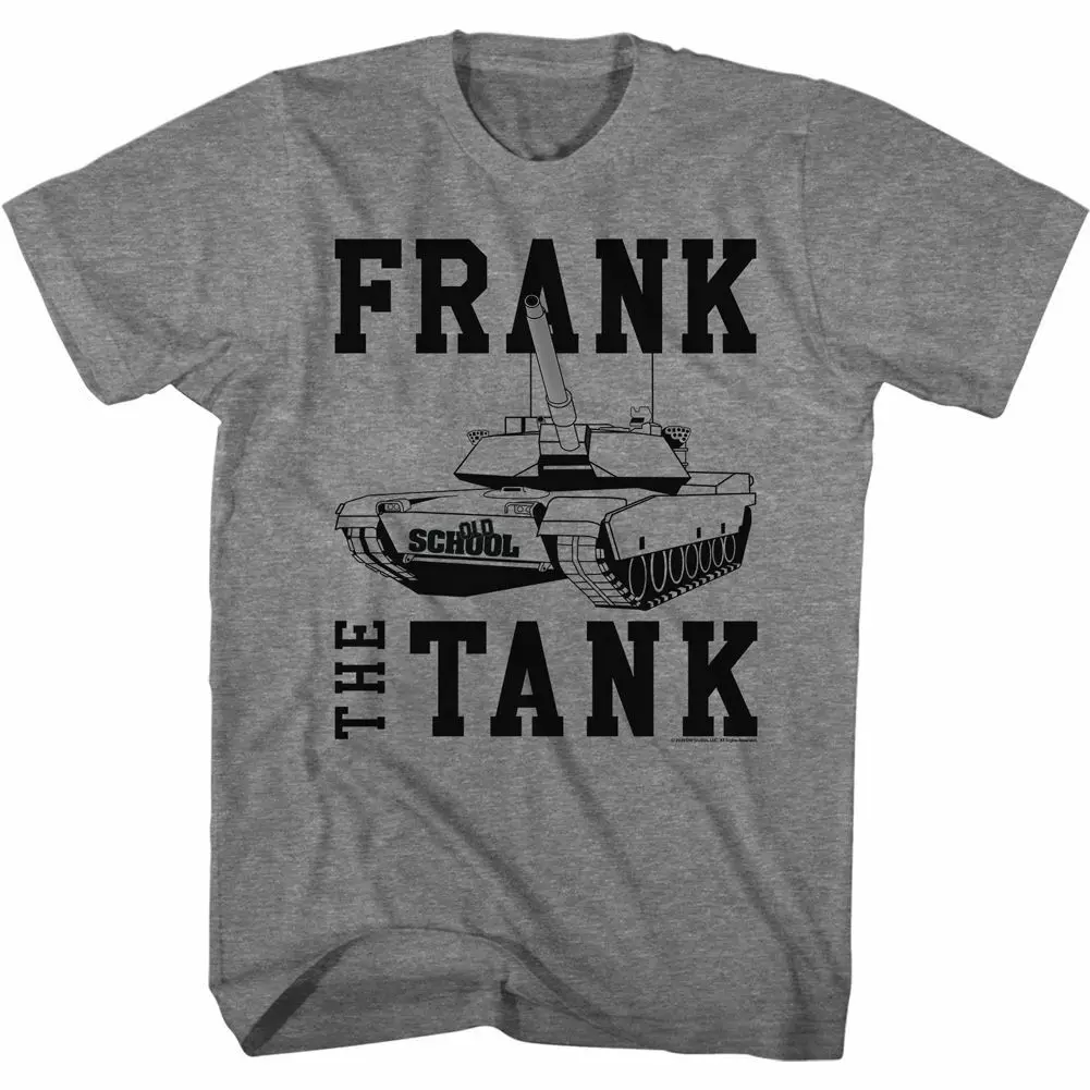 Old School Frank The Tank Graphite Heather Adult T Shirt