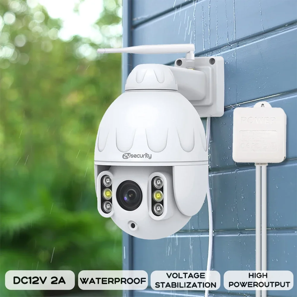 Imagem -02 - Fonte de Alimentação Impermeável para Segurança Cctv Câmeras de Vigilância Nvr Entrada Dvr Carregador Adaptador de Alimentação Ptz ac 100v240v dc 12v 2a