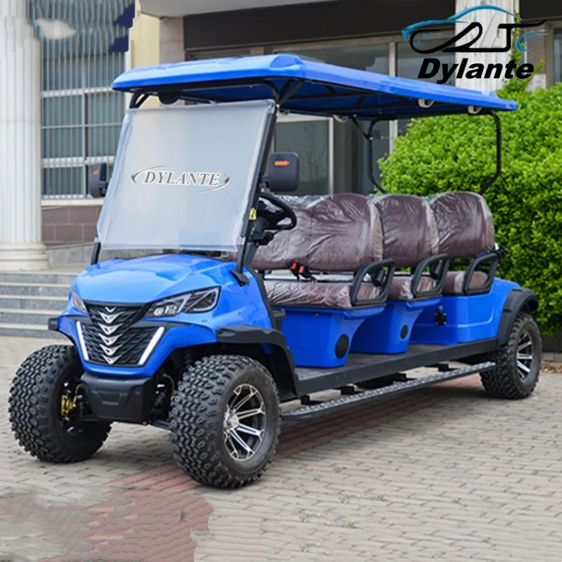 

Best Quality 60V Electric Club Car 4000W 5000W Super Discount Electric Golf Cart 6 Seater Lift Scooter For Outdoor Hunting Field