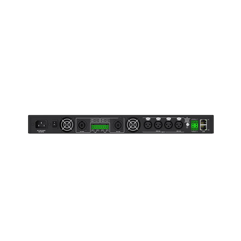 Professional 4-channel Amplifier - Suitable for Meeting Rooms / Stages / Cinemas