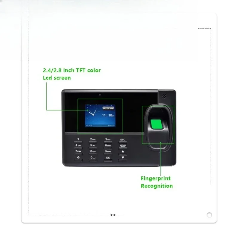 Attendance machine Employee fingerprint Attendance machine Fingerprint time