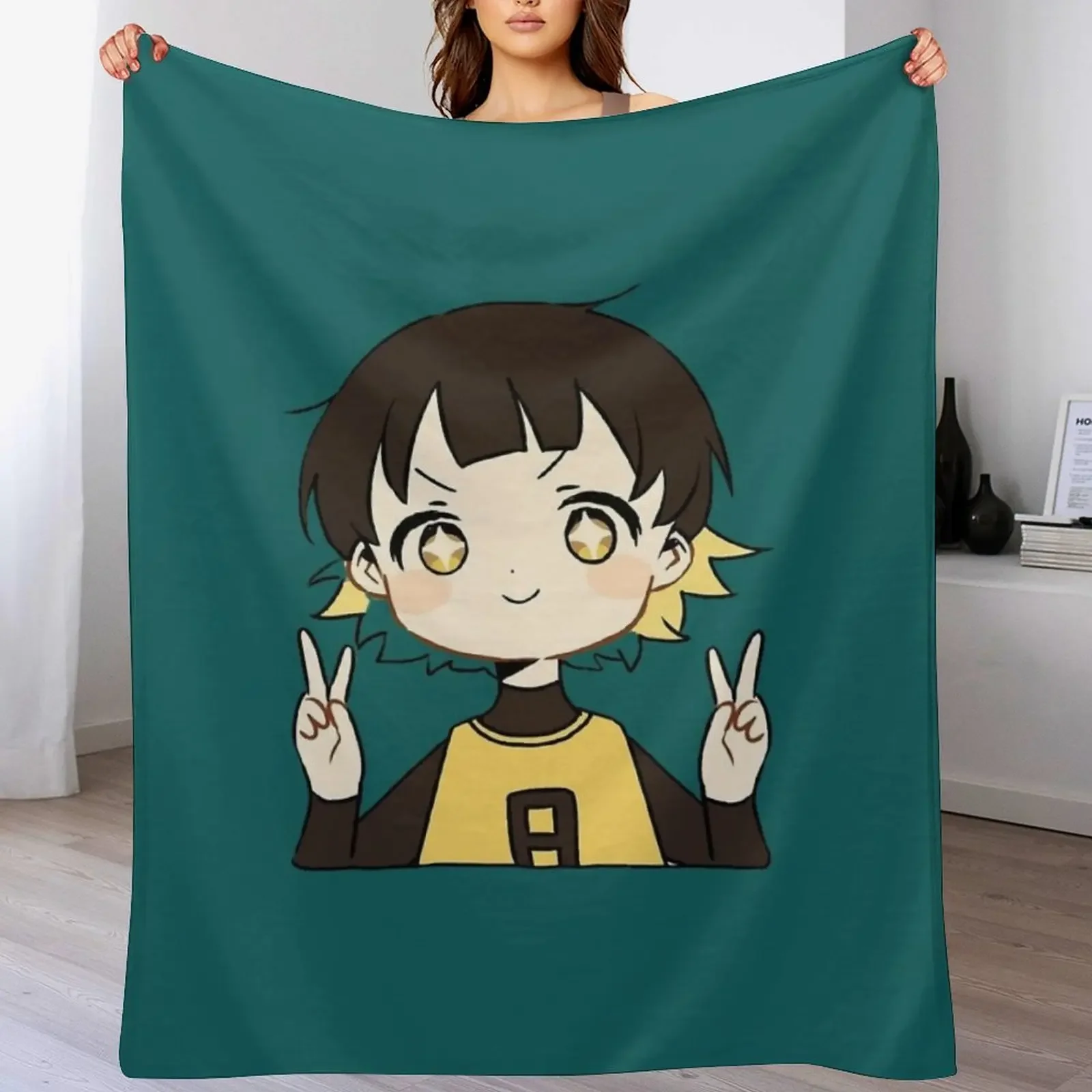 

Bachira meguru Throw Blanket Warm Custom Blankets