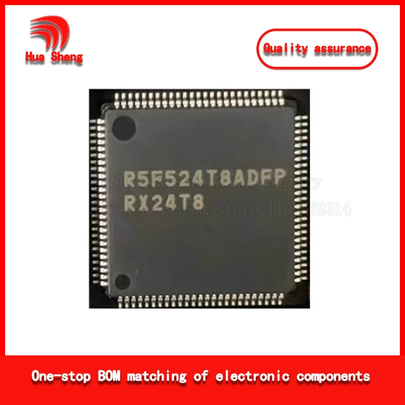 New Original R5F524T8Adfp Rx24T8 Lqfp64 100-Pin American Air Conditioning Chip
