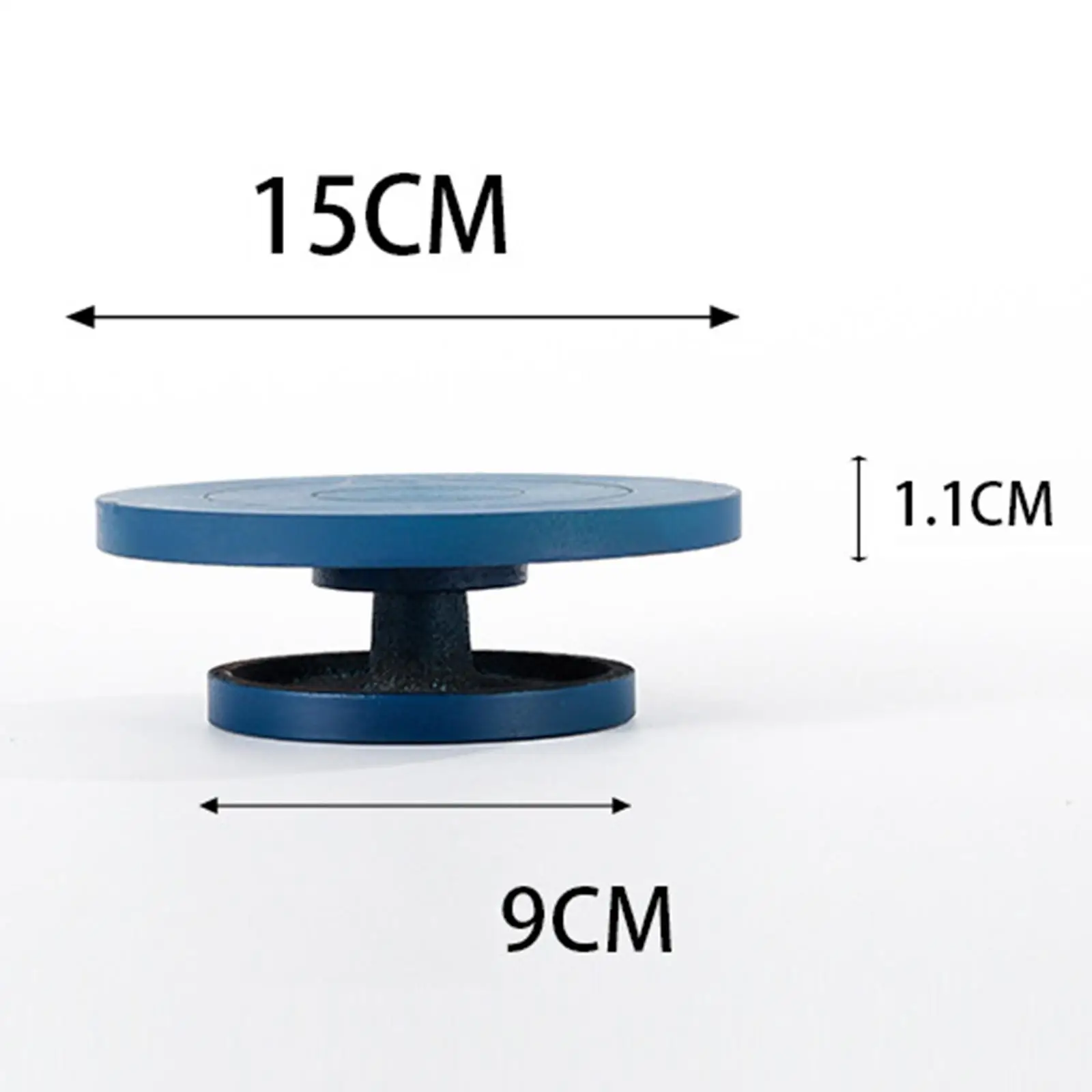 Escultura Roda Turntable com rolamento de esferas, mesa rotativa, 5,9"