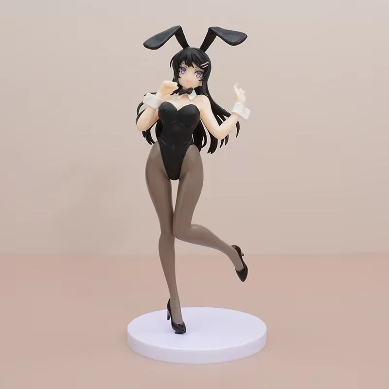 Sakurajima Mai Bunny Girl Rascal لا تحلم مجموعة شخصيات الرسوم المتحركة لتزيين سطح المكتب