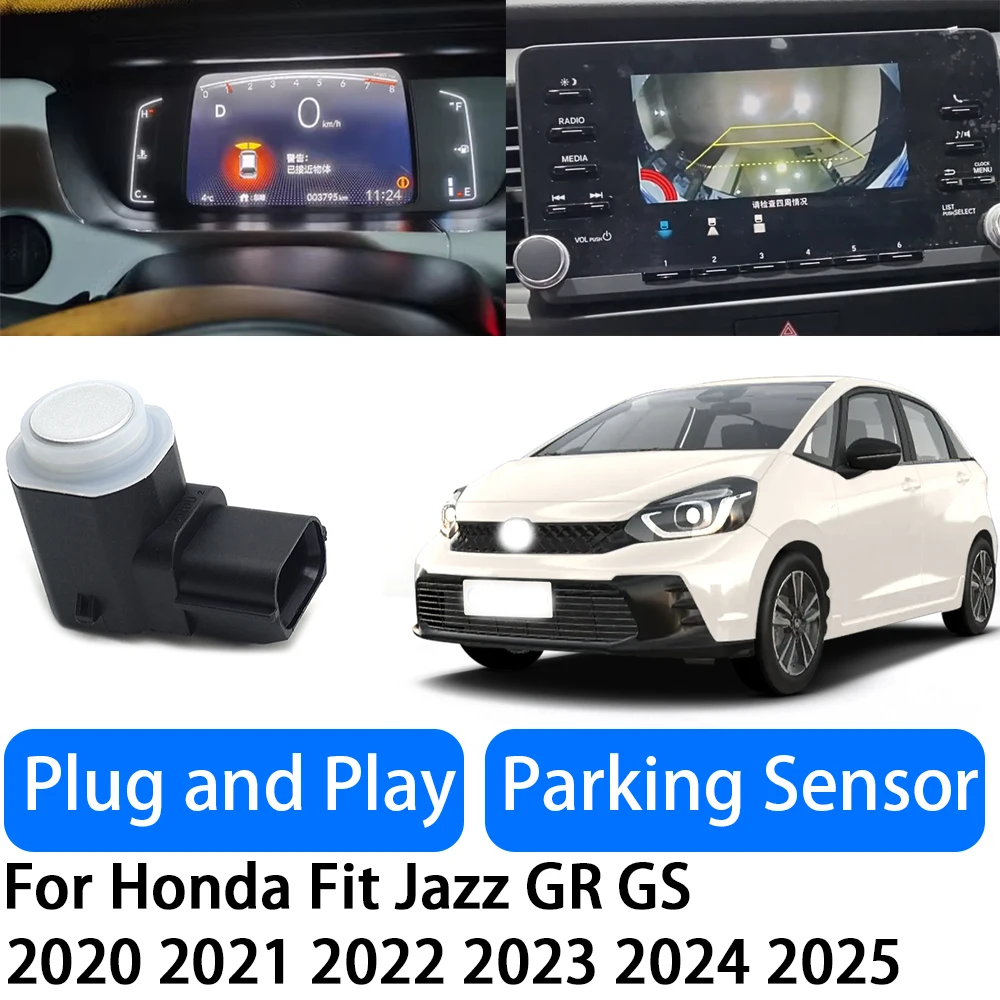 for Honda Fit Jazz GR GS Reverse Radar Precision Detection & Easy Install (2020-2025) OEM Fit Parking Sensor System
