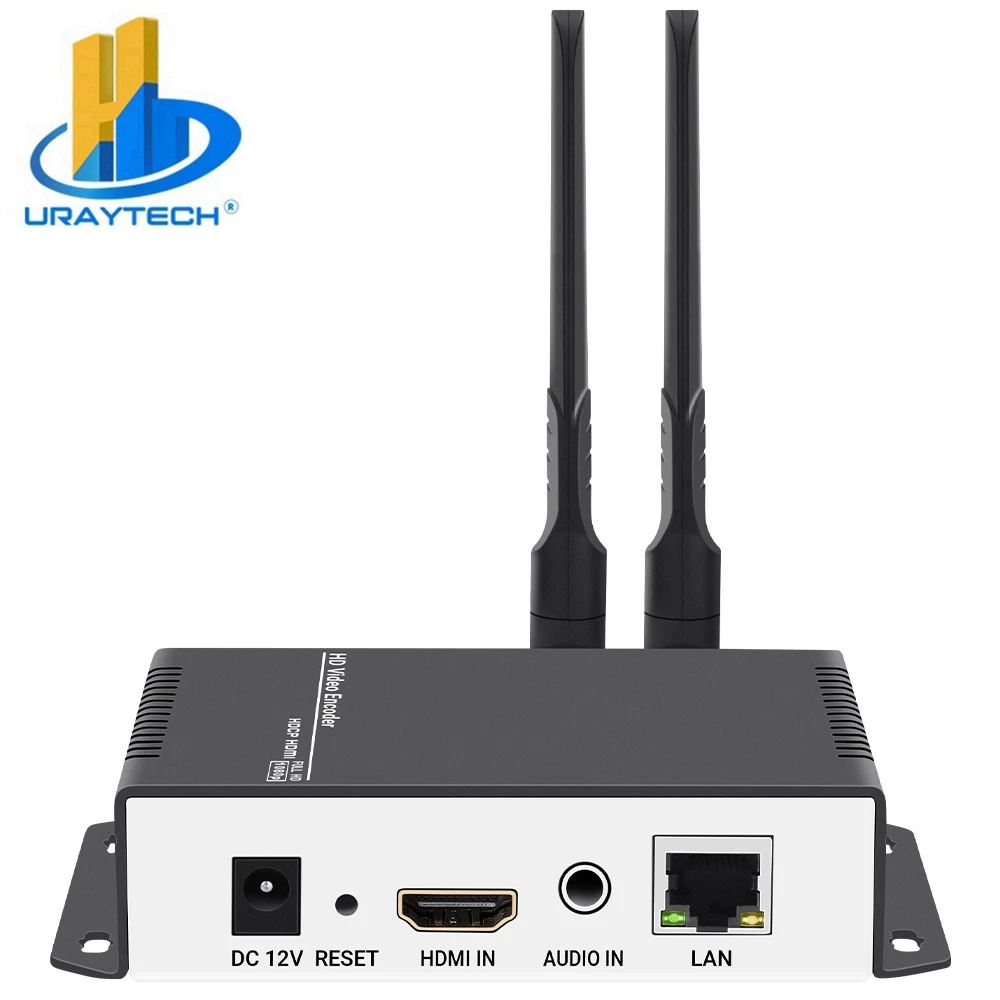 URay Tech HEVC H.264 MPEG4 HDMI To IP RTMP Encod Live Streaming WIFI Video Encoder