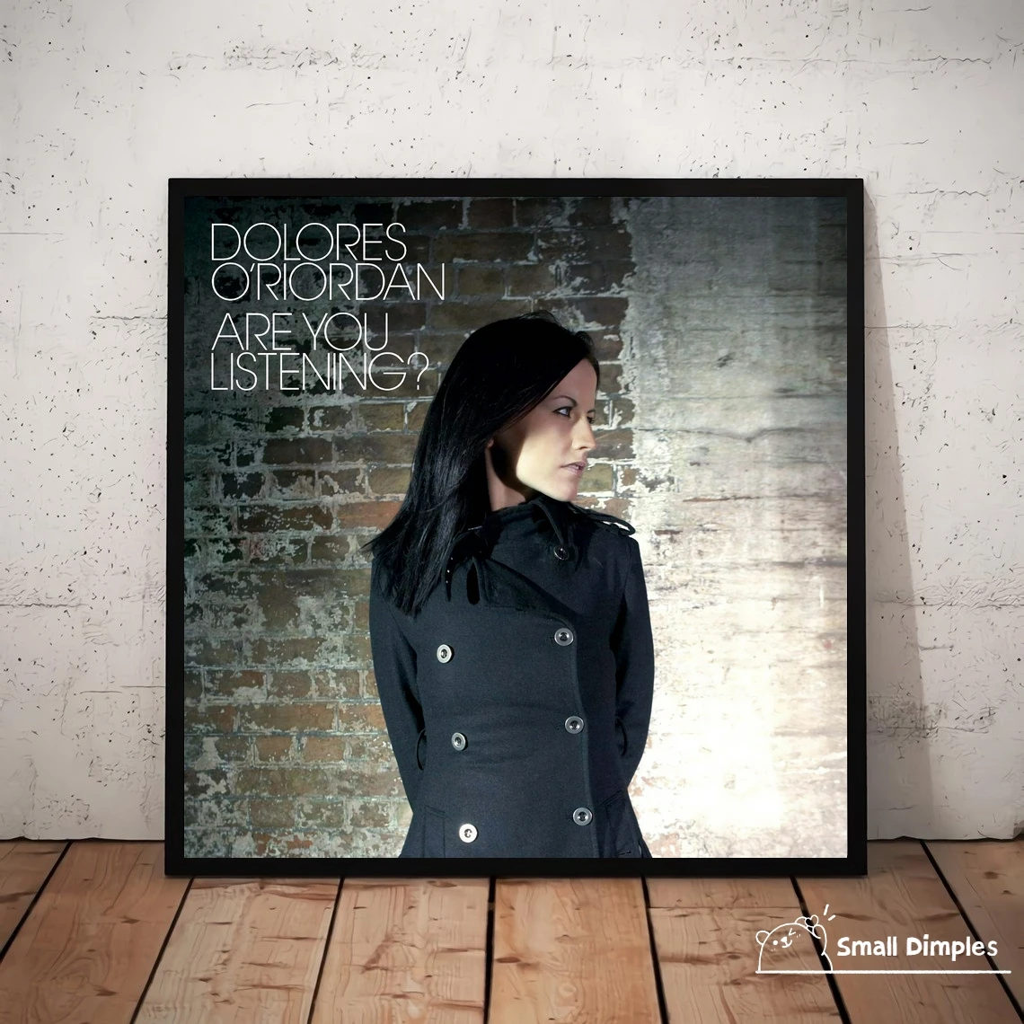 Dolores O'Riordan Are You Listening Music Album Poster Canvas Art Print Home Decoration Wall Painting (No Frame)