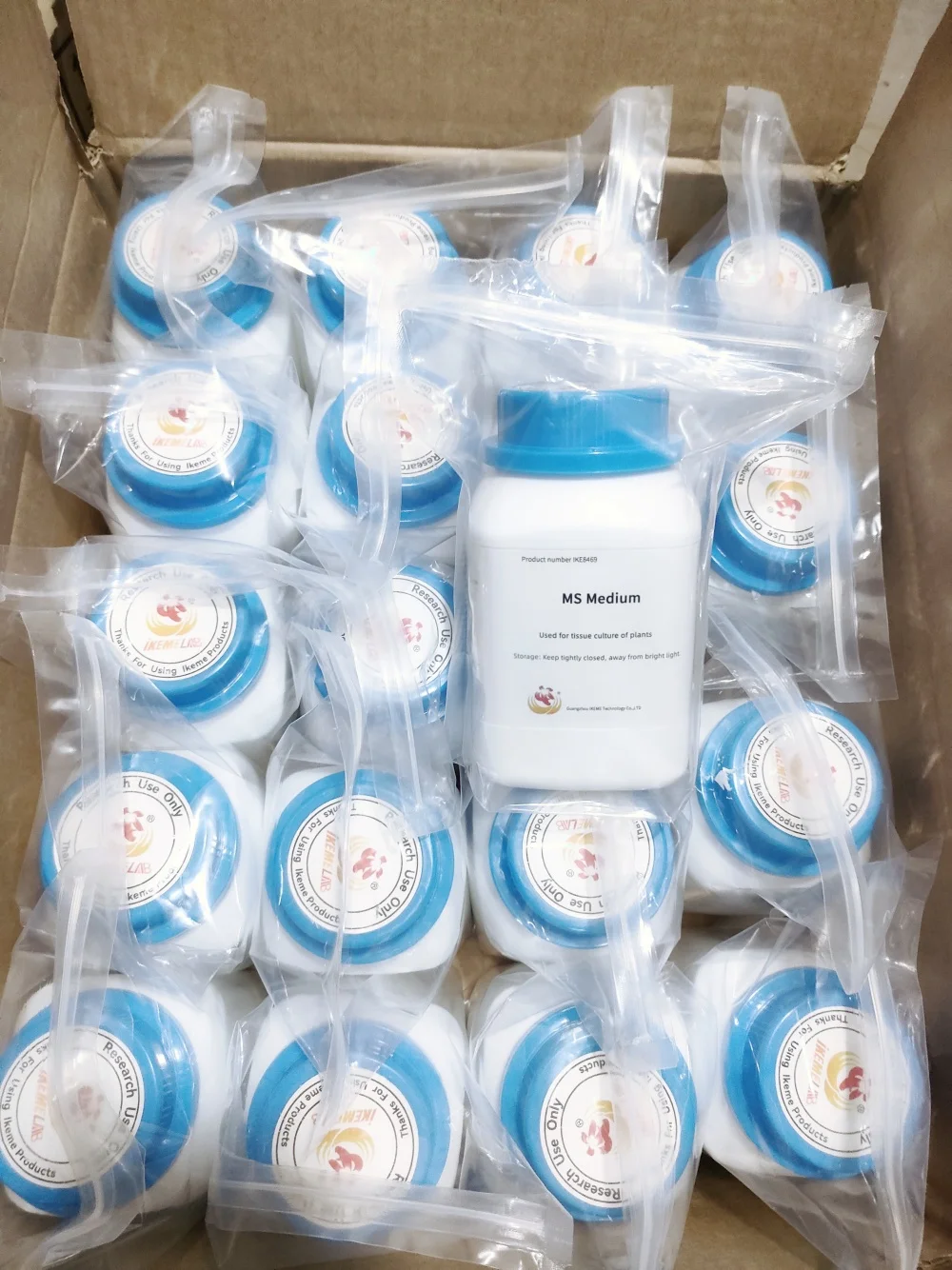 IKEME 250g Lab Chemistry Murashige Skoog Medium Ms Tissue Culture Medium Media
