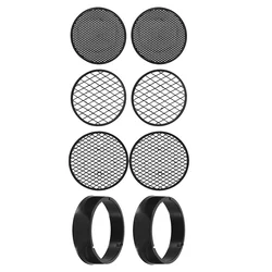 Tamiz de piedra para jardinería, juego de tamiz de 8 piezas, para refinación eficiente del suelo y eliminación de piedras, 2 juegos