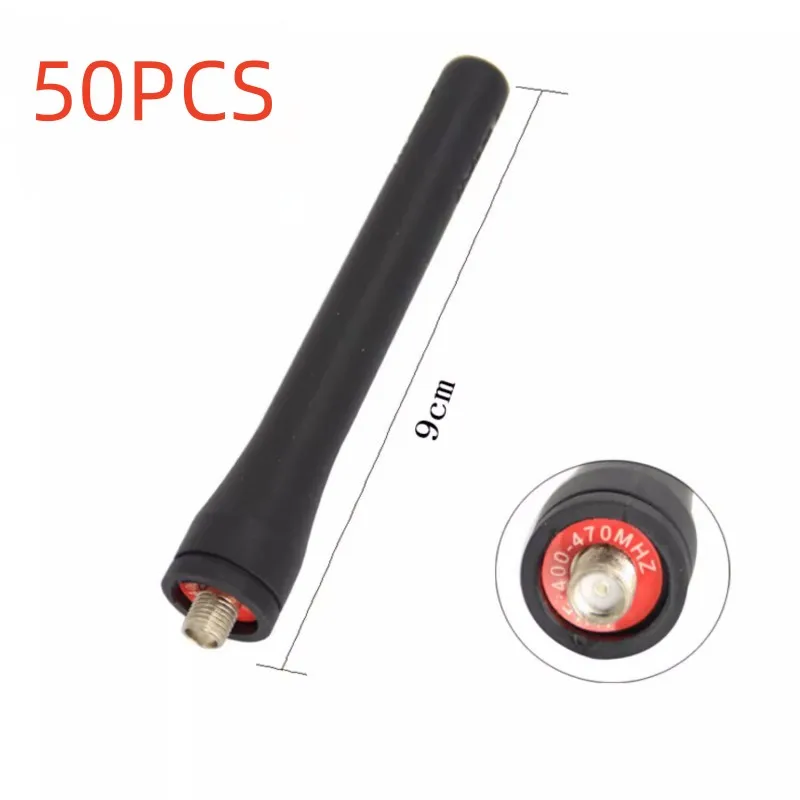 50PCS/Lot UHF 400-470MHz Stubby Antenna for HYT Hytera Radio PD700 PD780 PD780G PD785 PD980 TC780 TC500 Walkie Talkie Parts