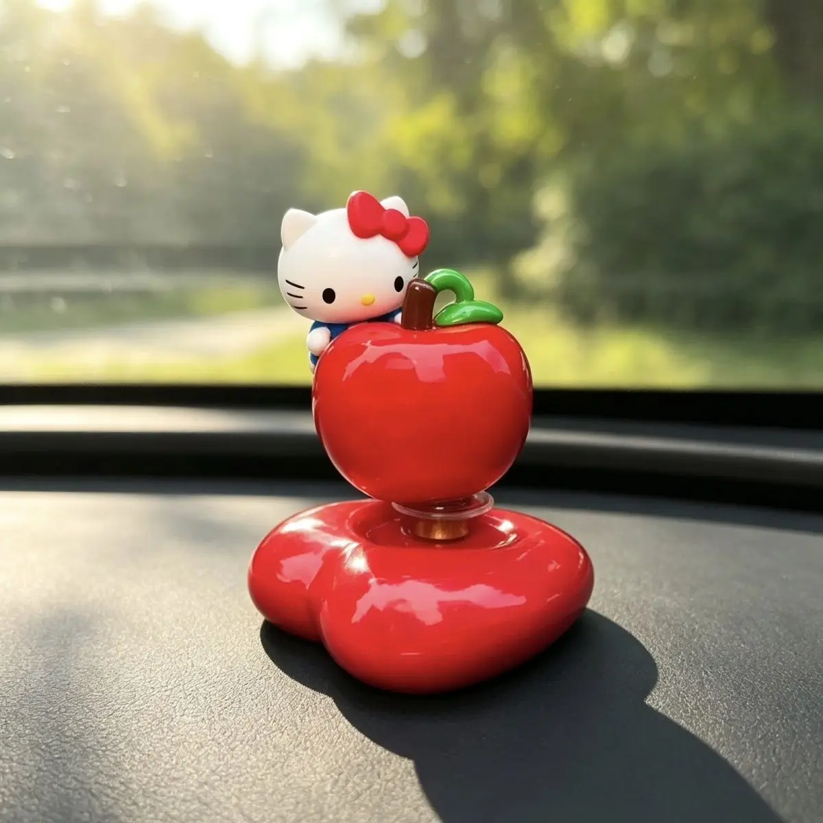 2026-novo-enfeite-de-carro-giratorio-criativo-hello-kitty-decoracao-para-painel-e-console-central-de-carro-fofo-relaxante-altamente-estetico