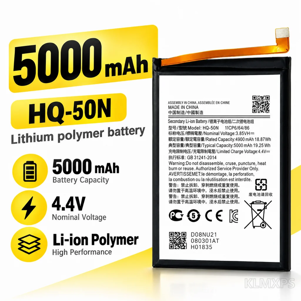 5000mAh Built-in Lithium Replacement Battery for Samsung HQ-50N Mobile Phone