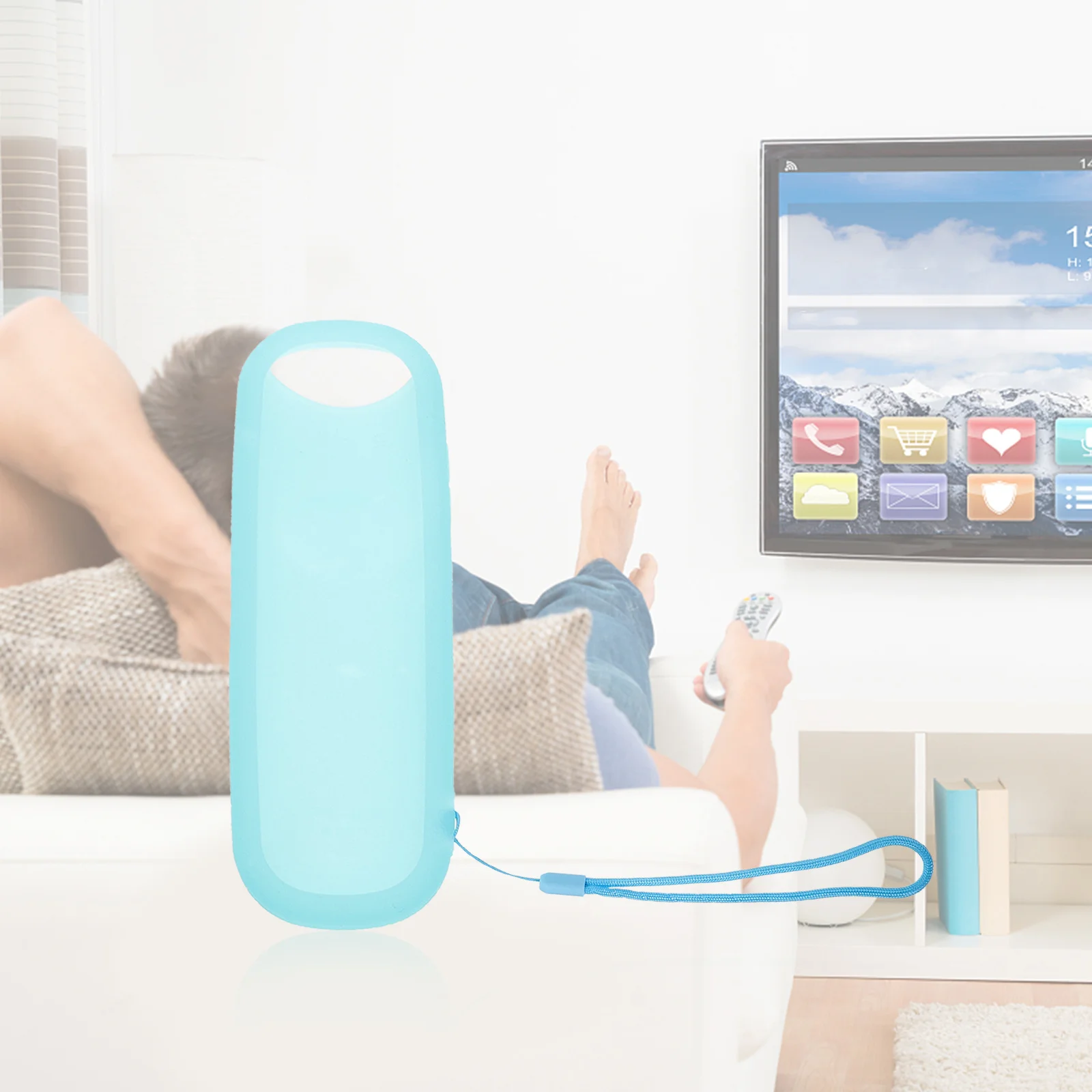 

Silicone Bright Color Non-Slip Durable Protective Case Luminous Remote Sleeve Luminous Remote Sleeve For Families