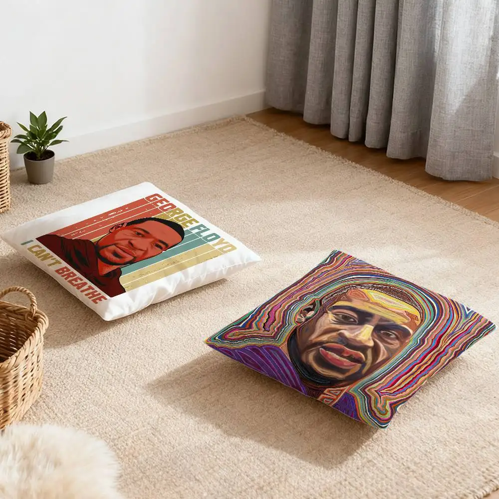 

G-George F-Floyd Breathe Pillow Case Multi sized car cushions, luxurious home sofas, decorative pillowcases