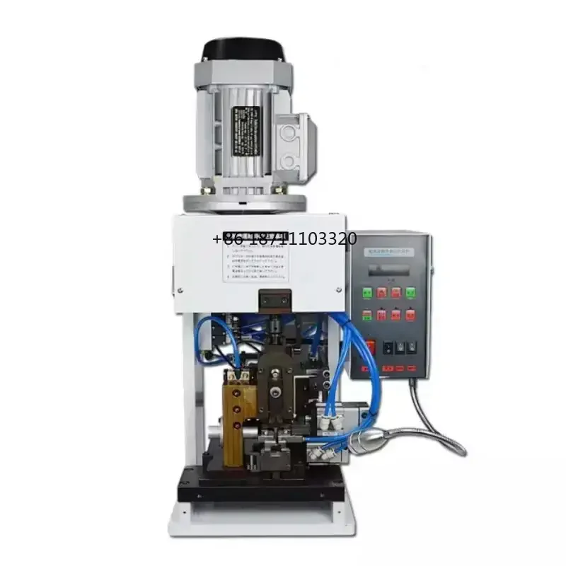 

Semi-Automatic Cable Terminal Crimp Machine Cable Stripping And Crimping Machine Press Machine Mute Terminal Wire Cable Stripper