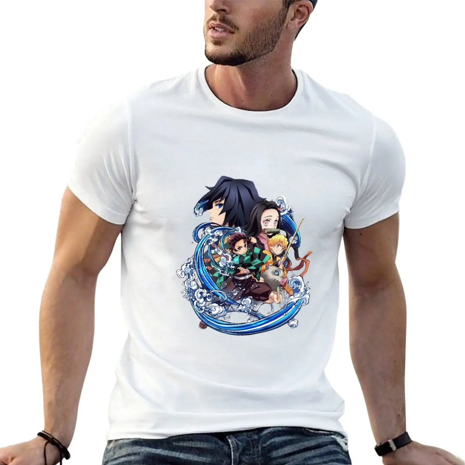 

Flame Hashira T-Shirt essential t shirt t shirt men 100% cotton luxury brand T-Shirt