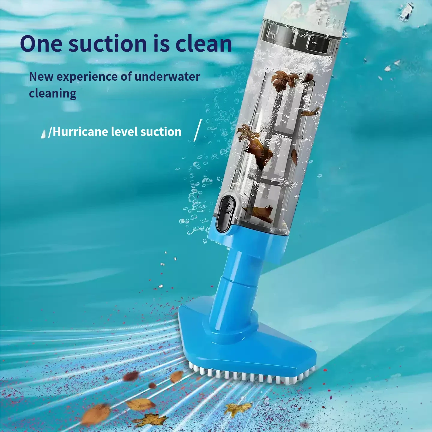 3 in 1 Cordless Rechargeable Pool Vacuum Cleaner Handheld Pool Cleaner Suitable For Spa Center Bathtub Sand Debris