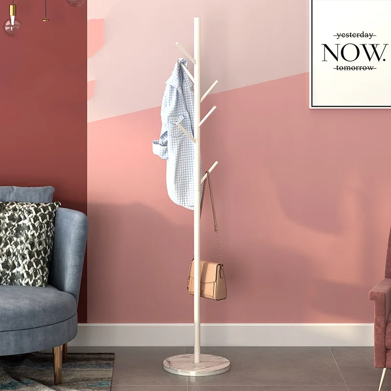 

#Luxury Bedroom Cloakroom Living Room Home Storage Coat Rack Modern Minimalist Metal Floor-Standing Entryway Shelf Home