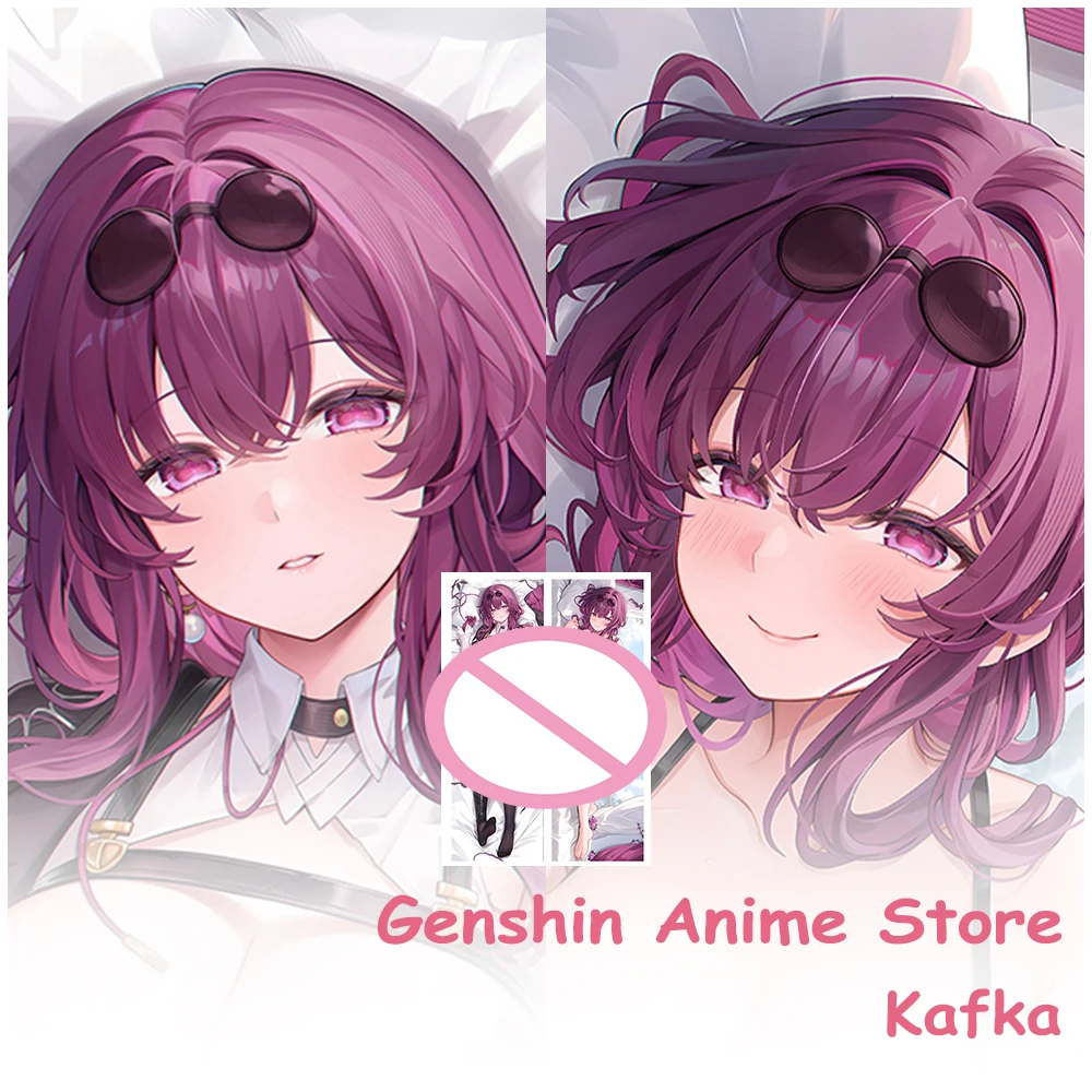 Game Honkai Star Rail Kafka Fullbody Dakimakura Cover Pillowcase Life Size Otaku Sleeping Cushion Cover Hugging Cosplay Props