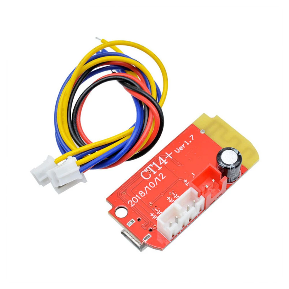 2 قطعة وحدة فك تشفير CT14 2*5 واط CT14 DAC/لوحة مكبر للصوت لتقوم بها بنفسك مجموعة ترقية مكبر الصوت (مع USB) ملحقات المعدات الكهربائية