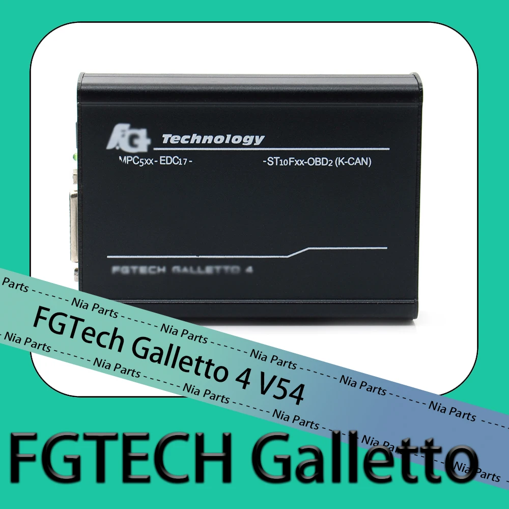 Автосканер FGTECH Galletto 4 V54 с чипом ECU, диагностическое оборудование с поддержкой BDM, полнофункциональный программатор, новый VCI