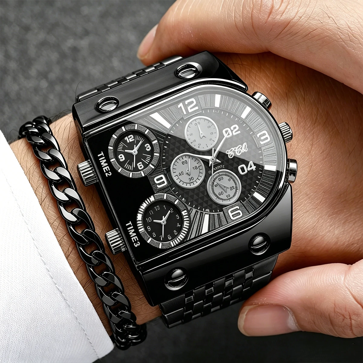Juego de 2 relojes de pulsera - Luxury Watch Organizer For Men reseña y precio