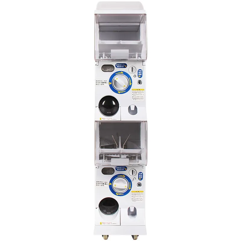USA Capsule Toy Dispenser Kids Gacha Ball Gift Candy Gachapon Vending Machine Token Coin Operated Amusement Arcade Game Machines