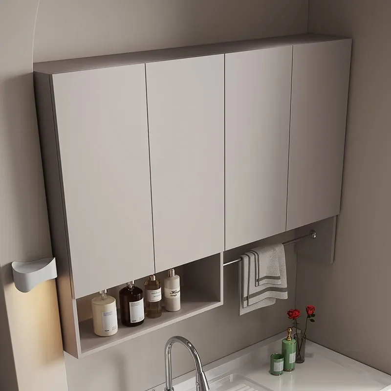 Balcony honeycomb aluminum new large plate hanging cabinet combination bathroom locker storage integrated cabinet
