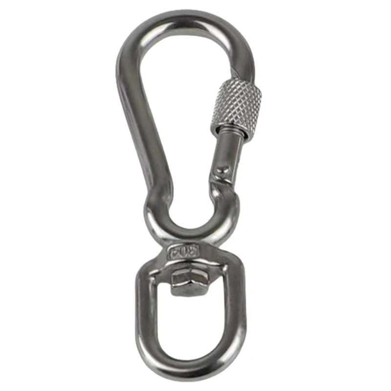 Q39E Quickly Release Dog Chain Carabiner Marine Hardware Replace Carabiner Stainless